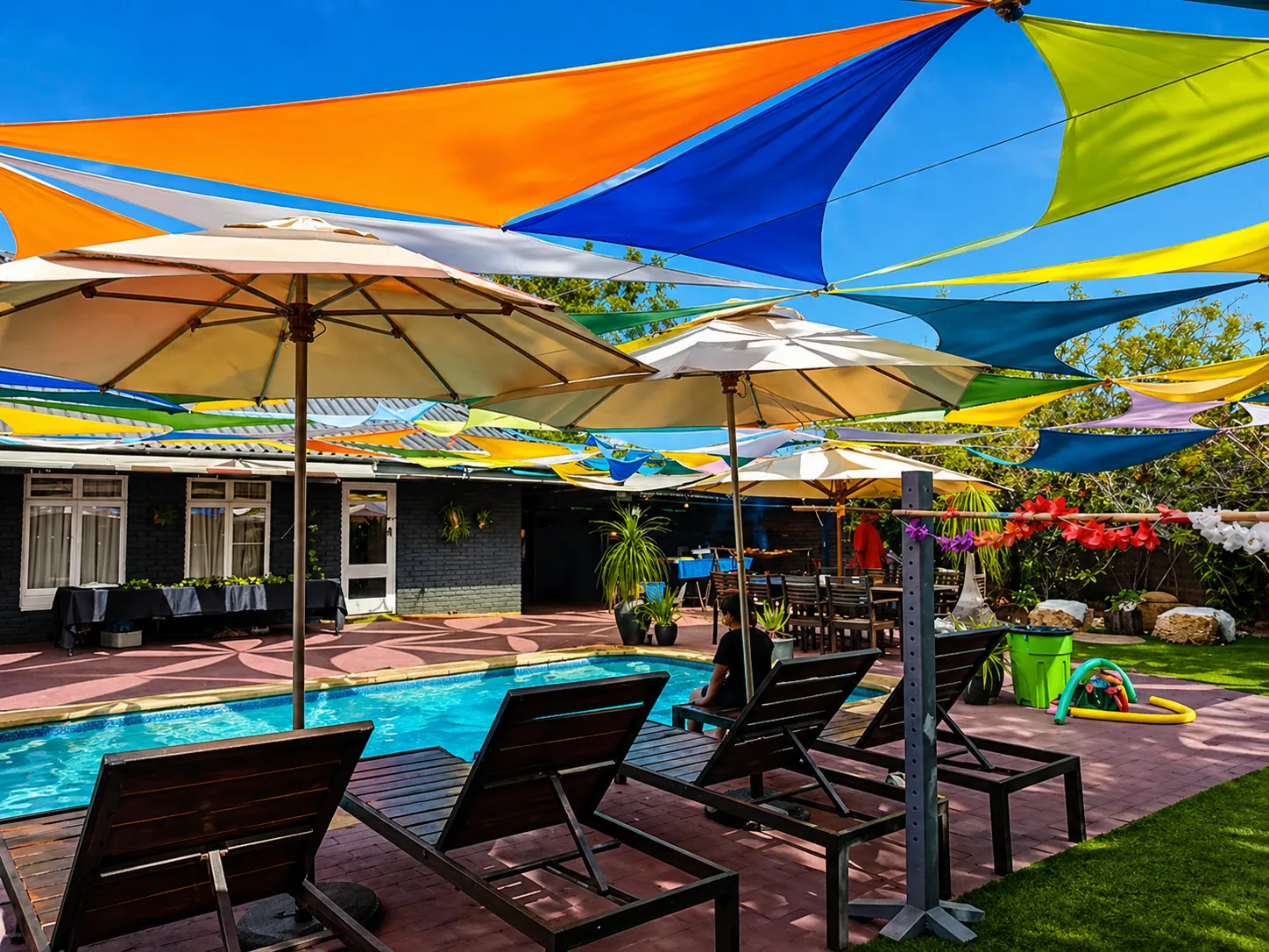 Pool at the Main Farm House